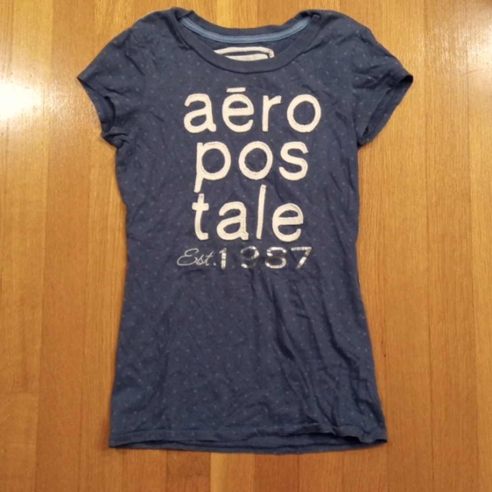 Y2K Aeropostale Graphic Juniors Top Small